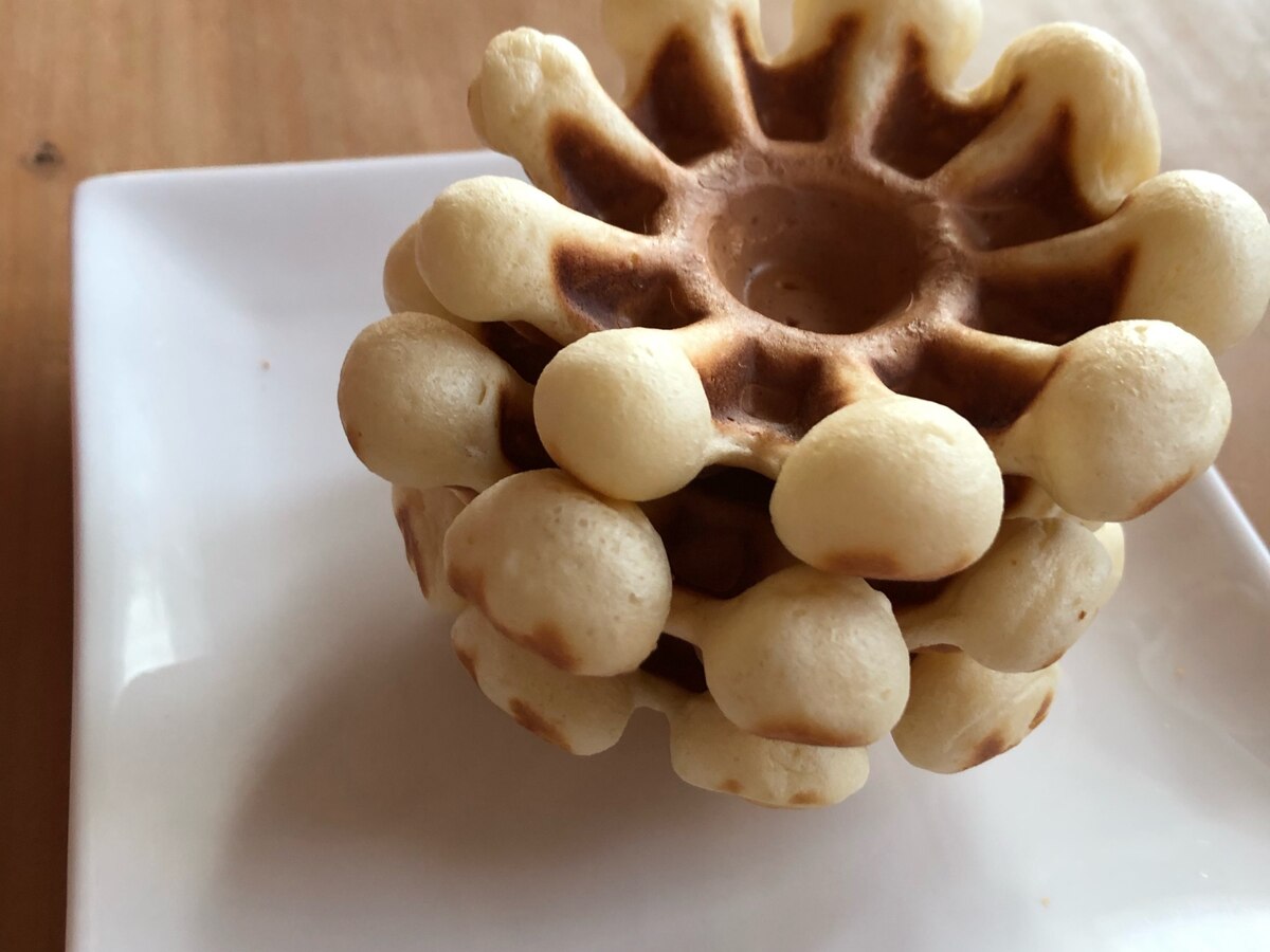 小麦粉で簡単 こども喜ぶワッフル レシピ 作り方 By くま0927 楽天レシピ